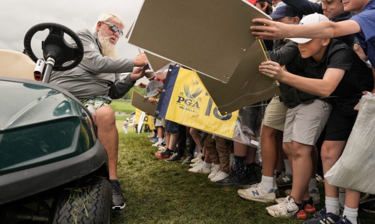 Photos: John Daly is playing in his 30th PGA Championship in 2024 at Valhalla Golf Club